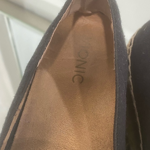 Vionic Espadrille Black Knit Upper size 9 - Picture 3 of 12